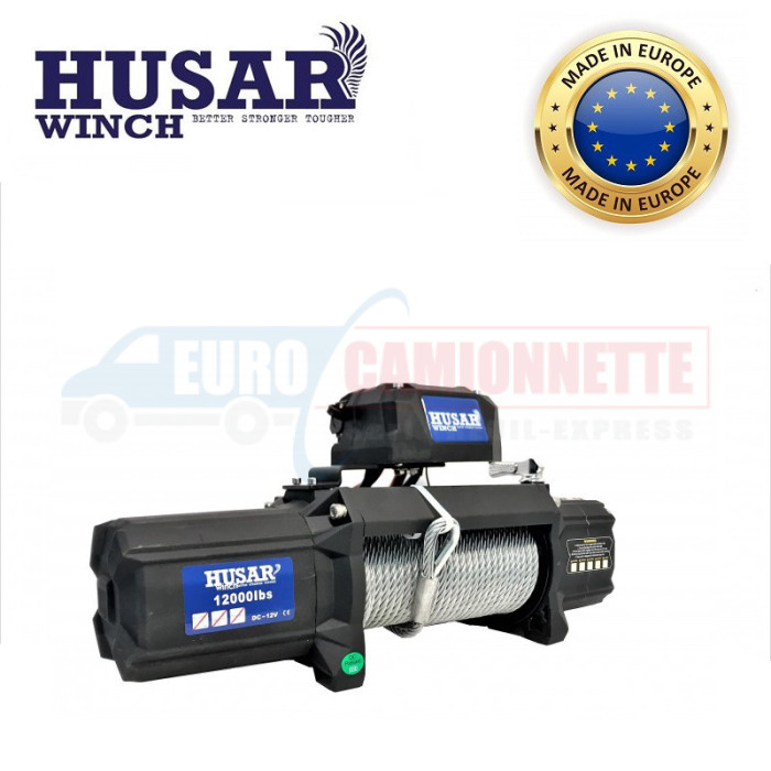 Treuil électrique HUSAR WINCH BST S 12000 5 4T 12V pas cher garantie