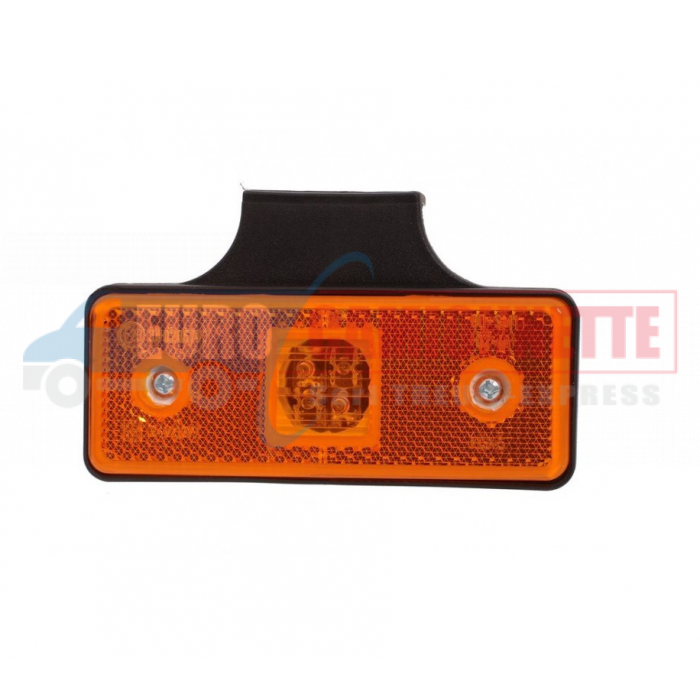 Feu de gabarit LED 12v pour remorque et voiture - Orange