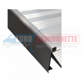 Profil de finition latérale de plancher aluminium pour dépanneuse ou remorque 185cm