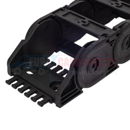 Raccords peigne serre câbles pour chaîne porte câble Uniflex