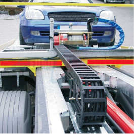 Raccords peigne serre câbles pour chaîne porte câble Uniflex