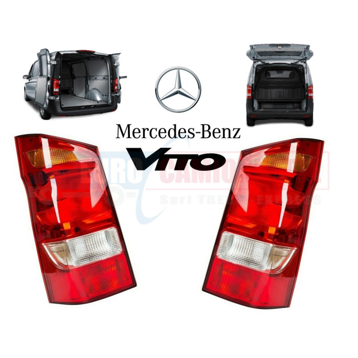 Feu arrière Vito W447 à partir de 2014 Feu arrière Vito W447 à partir de 2014