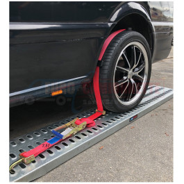 Sangle d'arrimage 3 points 7.5 Tonnes / crochet tornant