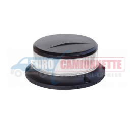 Mini gyrophare vert magnétique compact à led rotatif flash MGBO® 16W 12/24V  Homologué ECE R65 10R