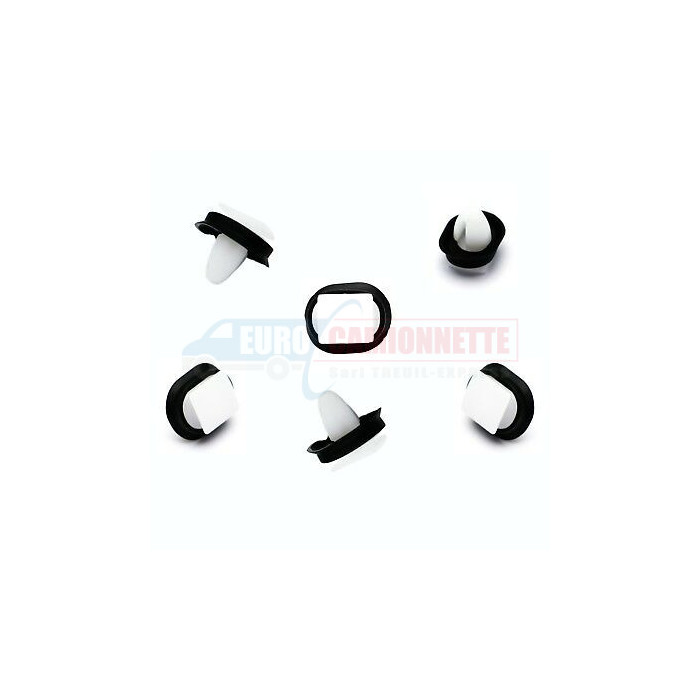 Clips , agrafe en plastique de fixation pour moulure Master 3/ Movano B et autres etc
