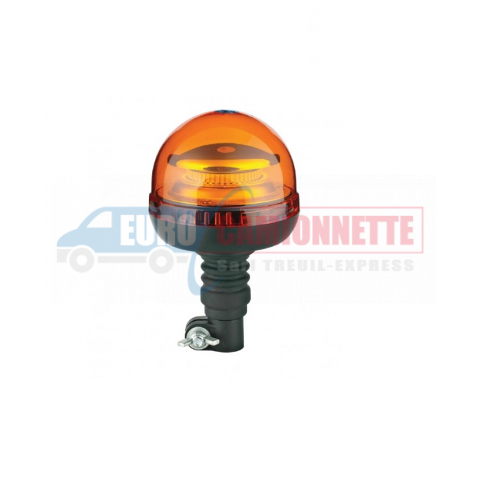 Gyrophare à 45 LED flexible Orange 12V / 24V