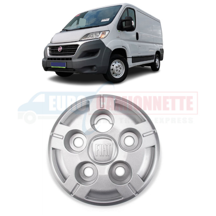 Enjoliveur /Cache centrale de Roue Chromé ou Noir pour Iveco Daily jusqu'a 2006-