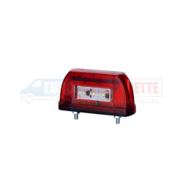 Feu de plaque d'immatriculation arriere a LEDS en 12/24V