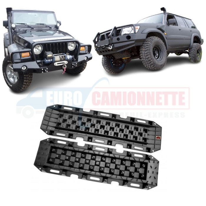 2x Piste de récupérations de traction 4x4 OFF ROAD EXTREME