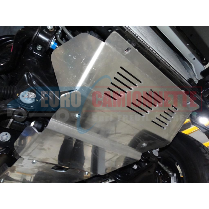 Cache / Protection moteur en Aluminium pour Hilux Revo 2016-2019 Adapter pour le pare-chocs de Fabryka 4x4