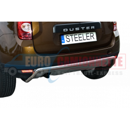 Pare-Buffle Protection arrière en inox Homologué pour Dacia Duster 2010-2014