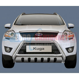 Pare-Buffle avec Plaque de Protection Homologué pour Ford Kuga 2008-2013