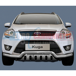 Pare-Buffle Bas avec Plaque de Protection Homologué pour Ford Kuga 2008-2013
