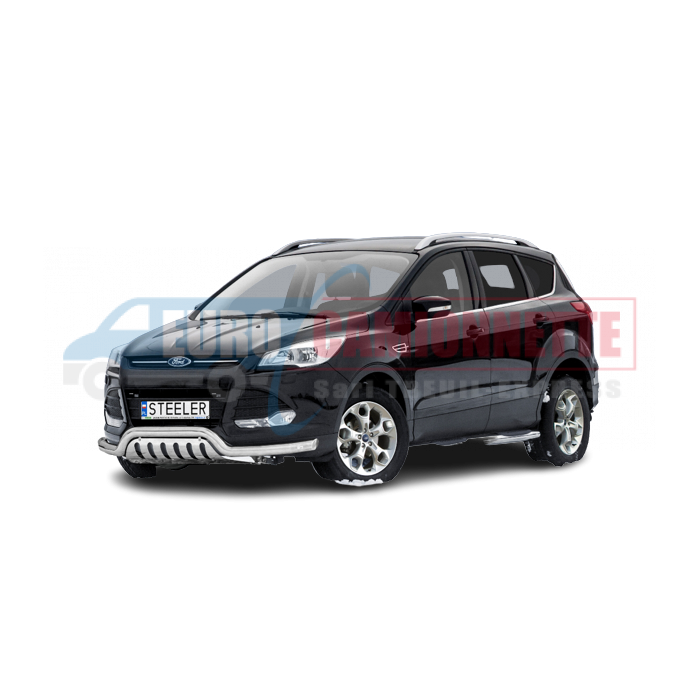 Pare-Buffle Bas avec Plaque de Protection Homologué pour Ford Kuga 2012-2017