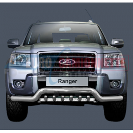 Pare-Buffle Bas avec Grille Homologué pour Ford Ranger 2007-2012