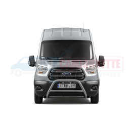 Pare-Buffle avec Barre Centrale Homologué pour Ford Transit 2014-2019