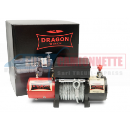 Treuil DRAGON-WINCH 8000 HD 12V 3.6T pour 4x4, remorque et voitures légères